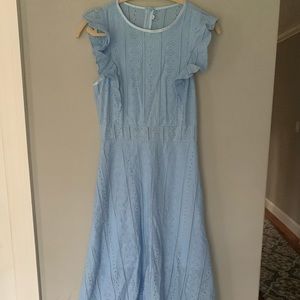 Women’s Light Blue Lace Dress